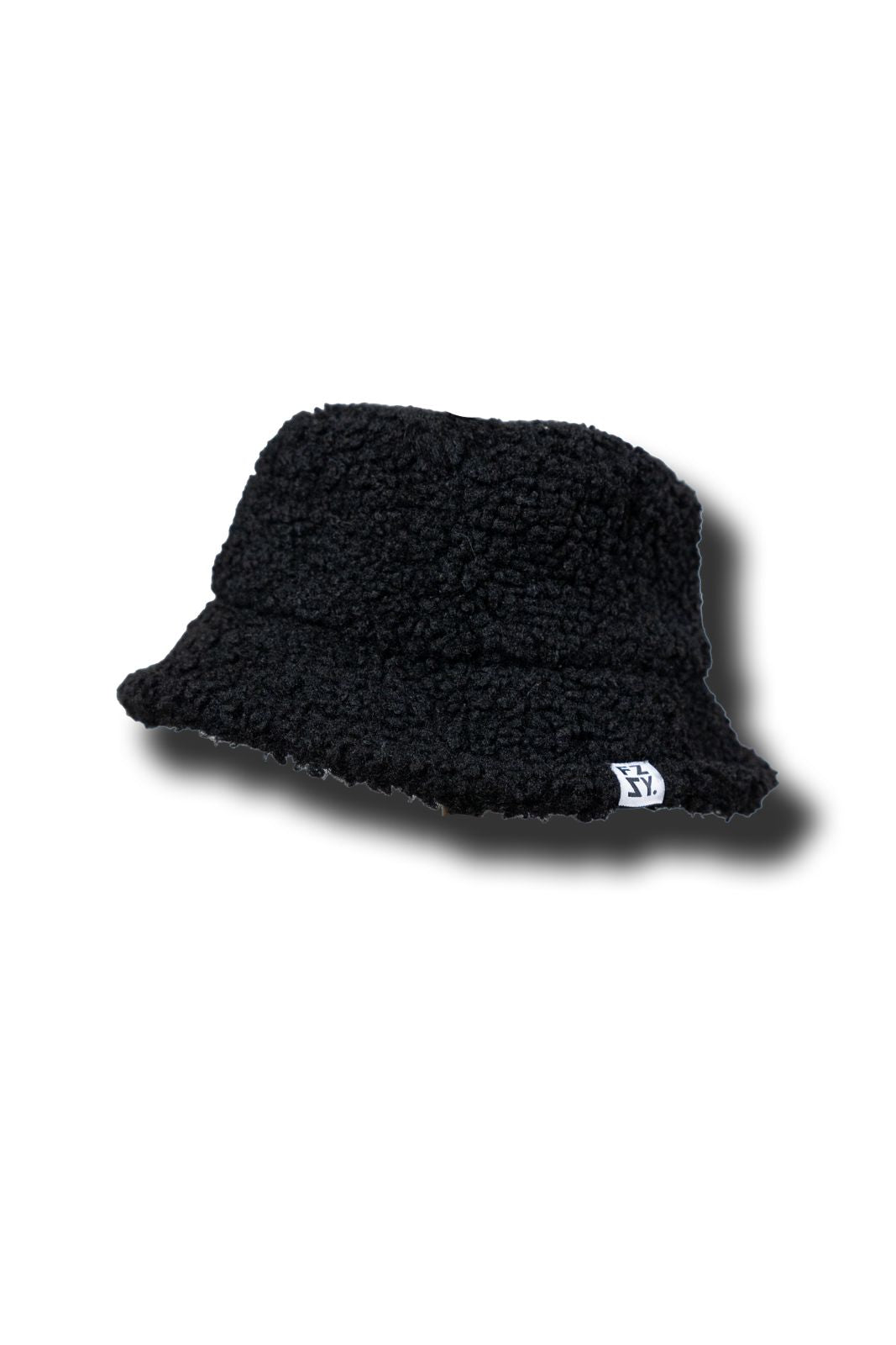 FZZY Wool Black Bucket Hat