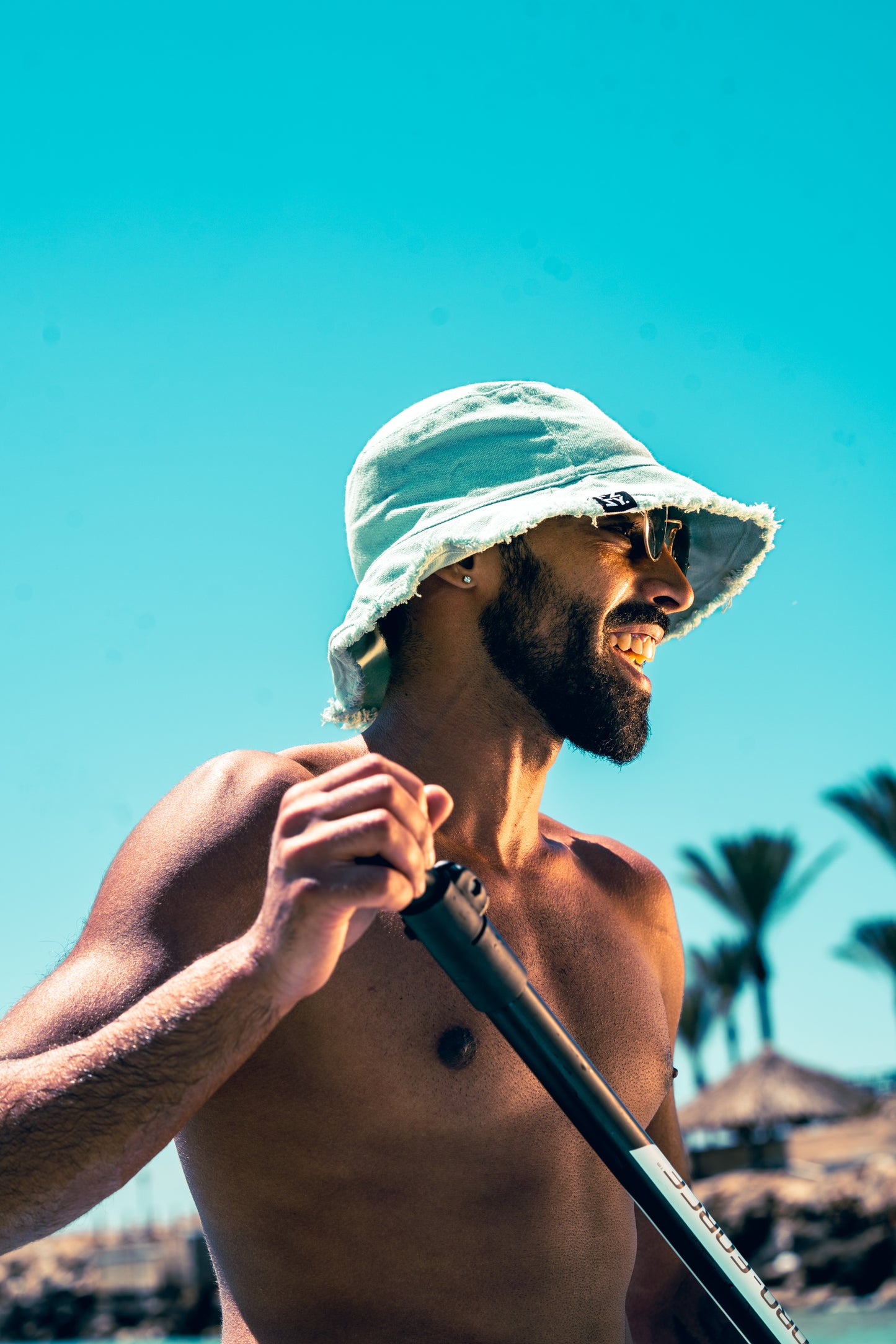 FZZY Cyan Bucket Hat