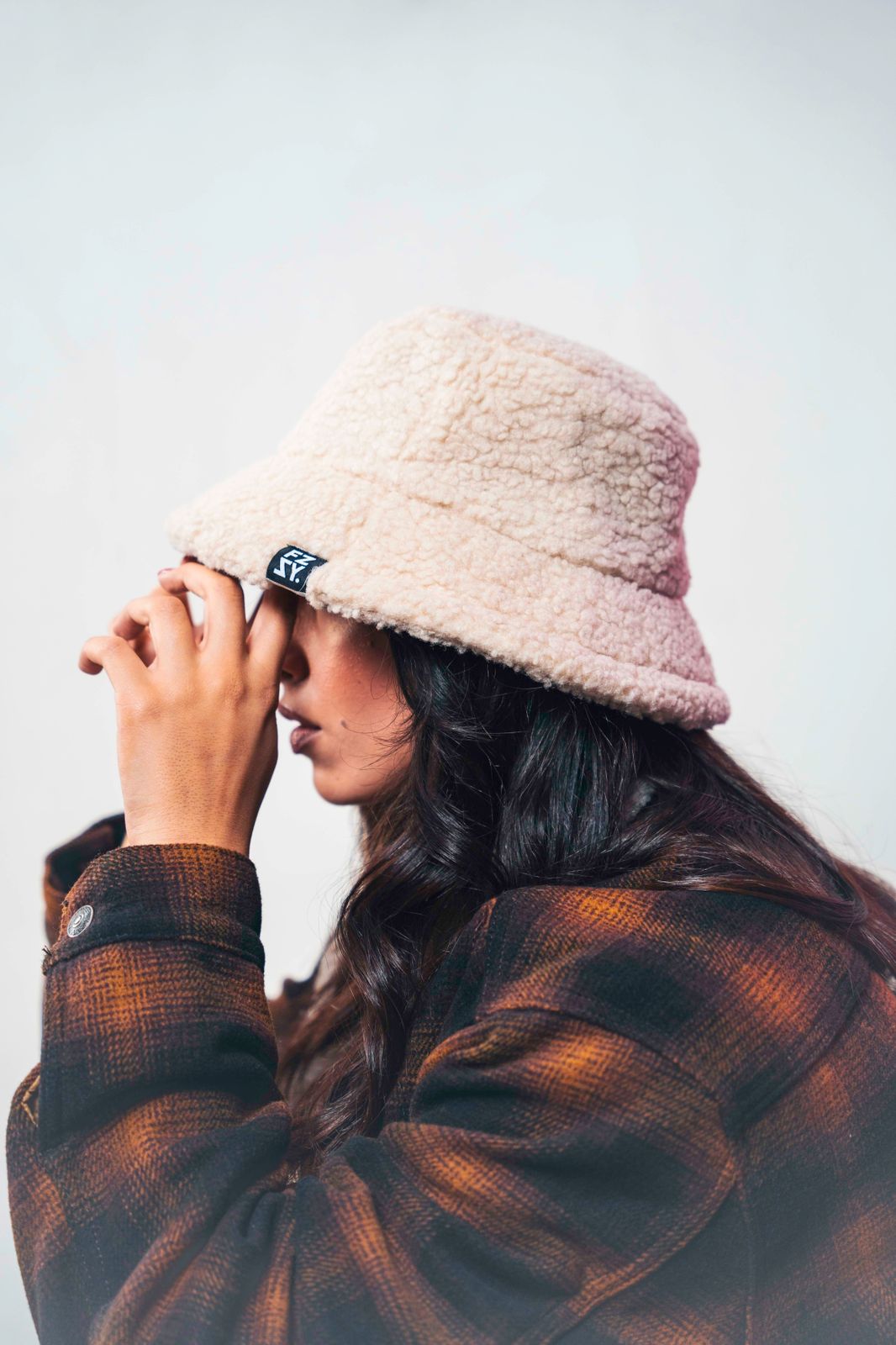 FZZY Wool Beige Bucket Hat